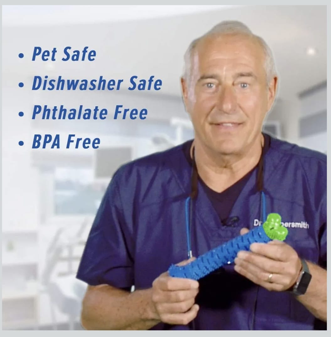 1 Pc 360 Deeply Toothbrush Chew Stick for Dog, Brush for Teeth Cleaning Rubber Chew Toy