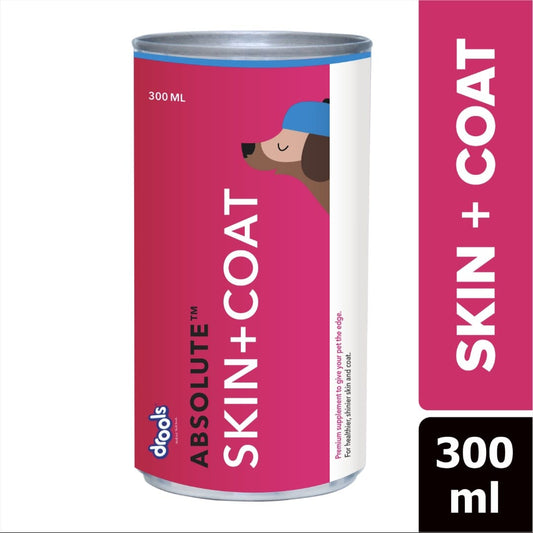 Drools Absolute Skin+Coat Supplement Syrup for Pets