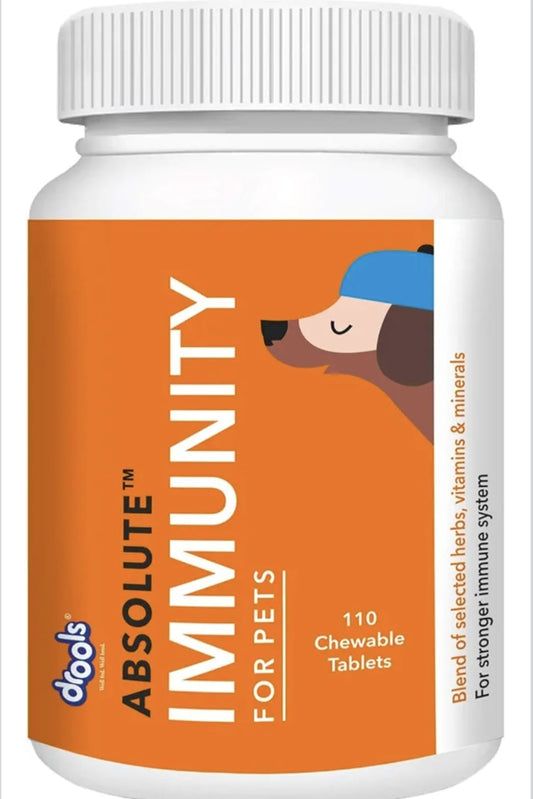 Drools Absolute Immunity Supplement Tablets for Pets