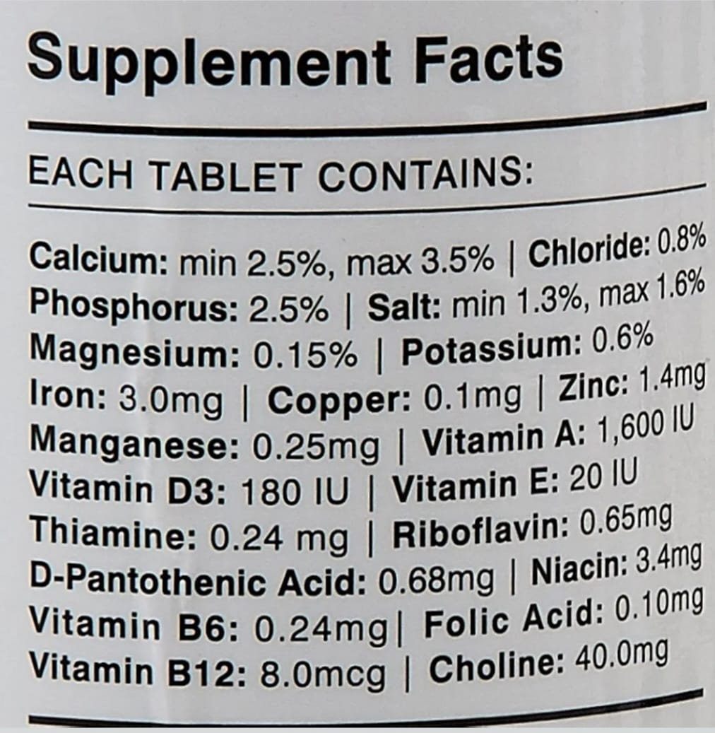 Drools Absolut Vitamin Supplement Tablets for Pets