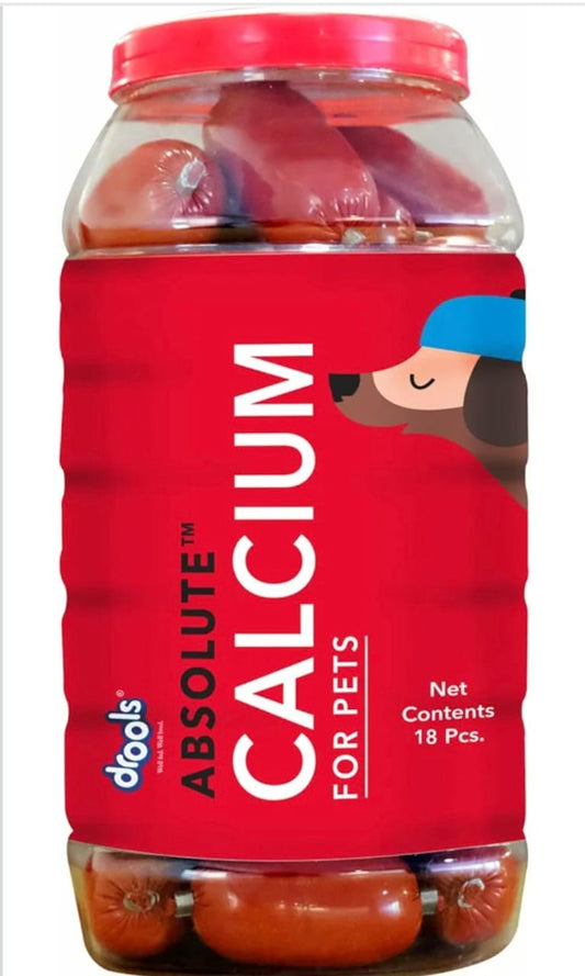 Drools Absolute Calcium Sausages Supplement For Dog