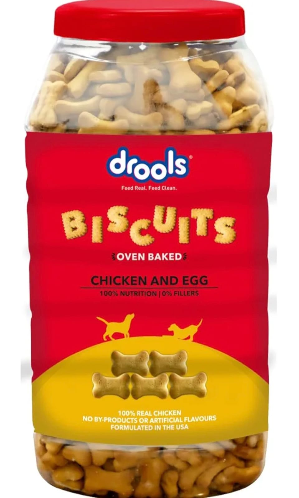 Drools Chicken and Egg Biscuit Dog Treats