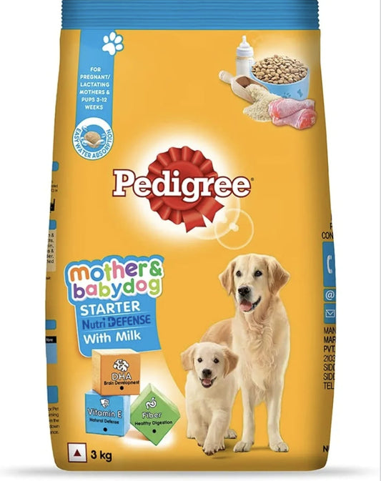Pedigree Mother & Baby Dog Starter Nutri Defense with Milk Dry Food