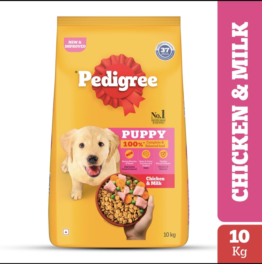 Pedigree Chicken and Milk Puppy Dog Dry Food