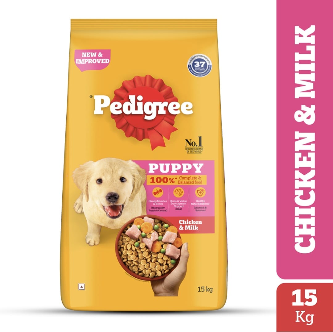 Pedigree Chicken and Milk Puppy Dog Dry Food