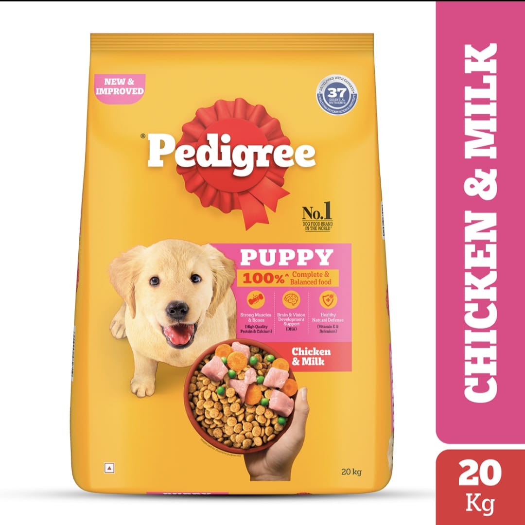 Pedigree Chicken and Milk Puppy Dog Dry Food