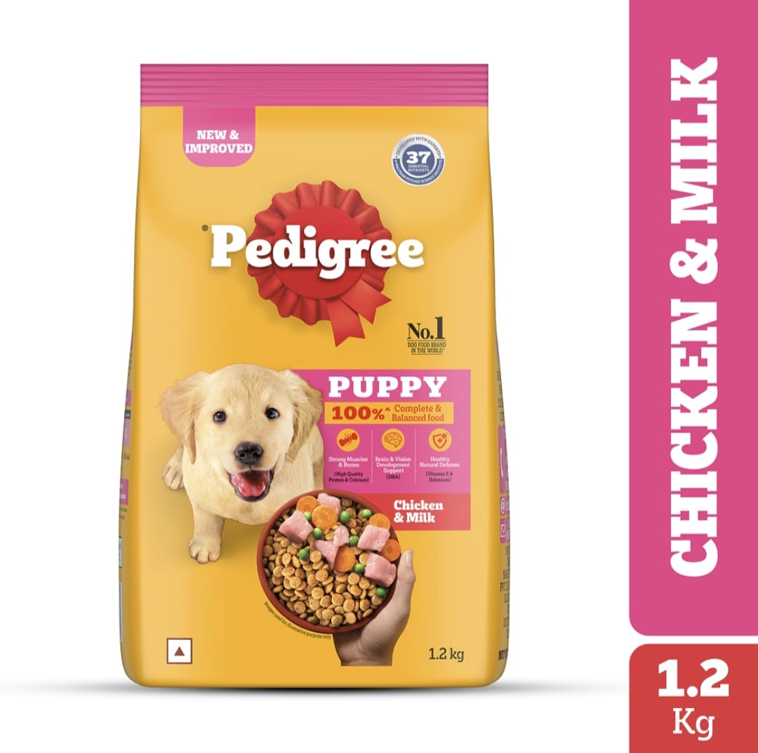 Pedigree Chicken and Milk Puppy Dog Dry Food