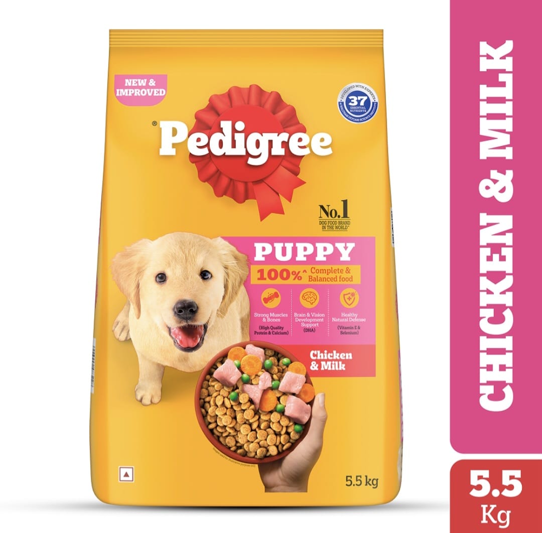 Pedigree Chicken and Milk Puppy Dog Dry Food