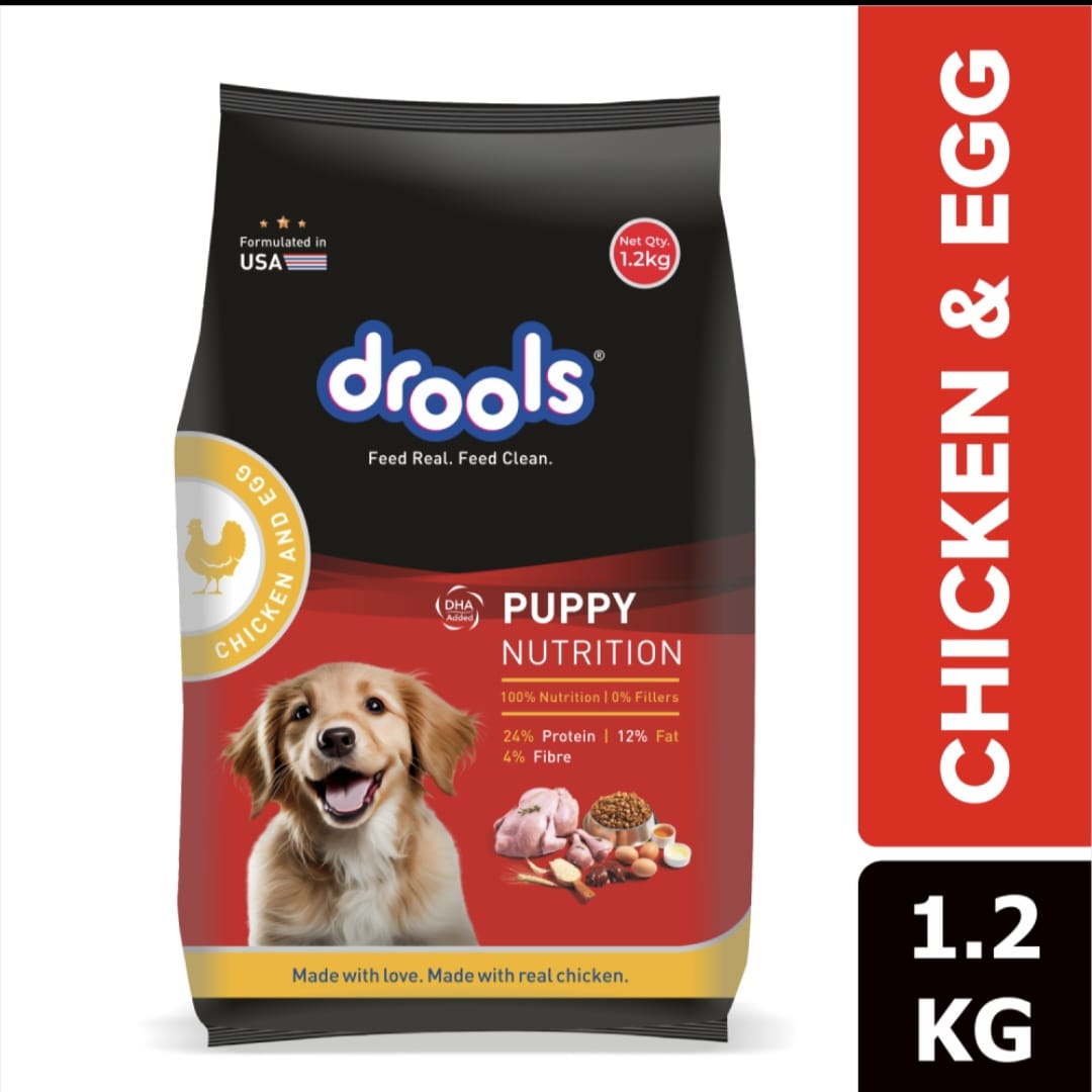 Drools Chicken and Egg Puppy Dog Dry Food