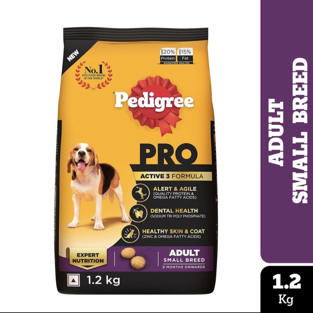 Pedigree Pro Adult Small Breed Dog Dry Food