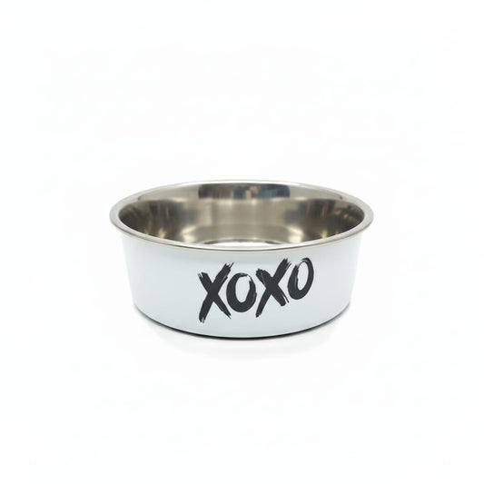 Cat and Dog Stainless Steal Feeding Bowl(XOXO)