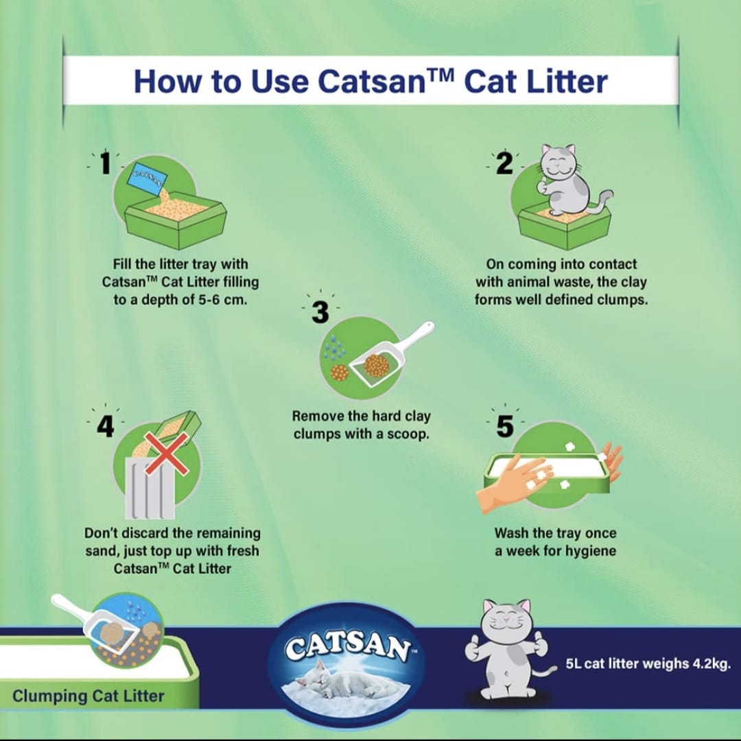 Catsan 100% Natural Unscented Clumping Cat Litter