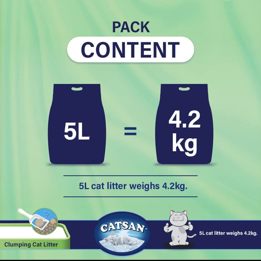 Catsan 100% Natural Unscented Clumping Cat Litter