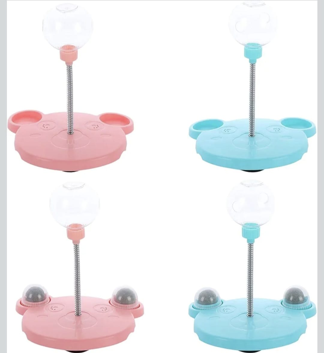 Funny Dog and Cat Slow Feeder Toy for Pet Training Exercise Pink and Catnip Ball | Pet Supplies| Dogs| Toys| Interactive Toys | Pet Supplies | Dog Supplies | Toys