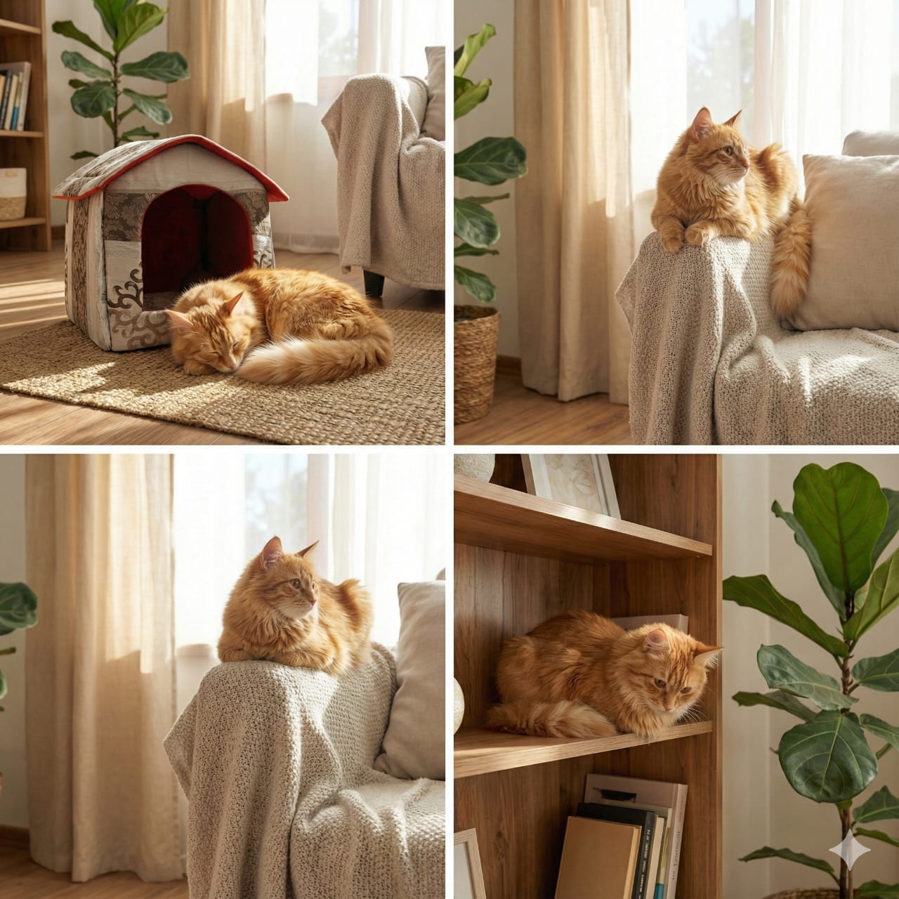 Cat and Dog House, Comfortable and Cozy, Perfect your Furry Friend, with Unique Design