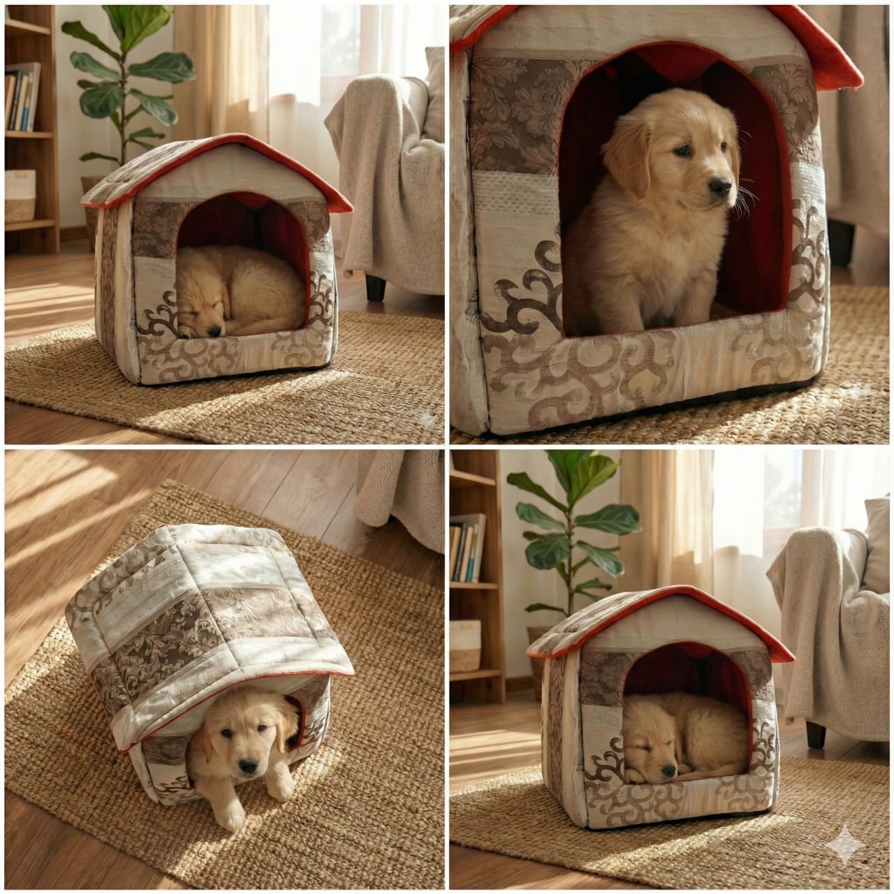 Cat and Dog House, Comfortable and Cozy, Perfect your Furry Friend, with Unique Design